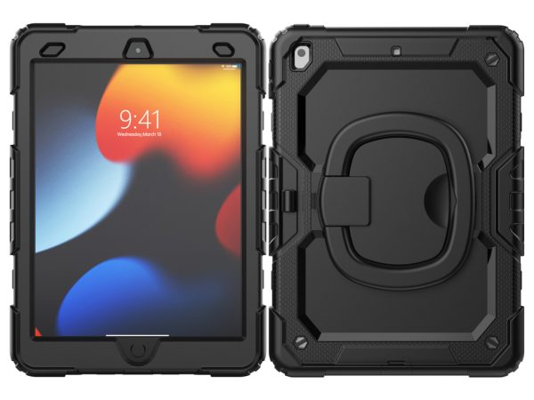 Mobilize Rotating Defender Case Stand Function for Apple iPad 10.2 (2019/2020/2021) Black