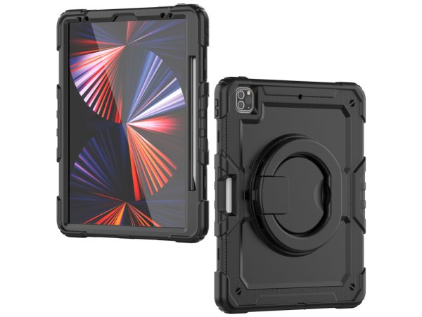 Mobilize Rotating Defender Case Stand Function for Apple iPad Pro 12.9 (2018/2020/2021/2022) Black