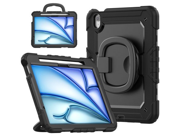 Mobilize Rotating Defender Case Stand Function for Apple iPad Air 11 (2024) Black