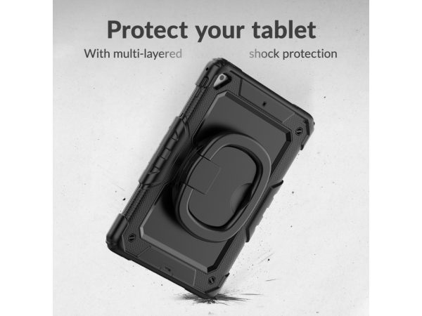 Mobilize Rotating Defender Case Stand Function for Samsung Galaxy Tab S9 11/S9 FE 10.9 Black