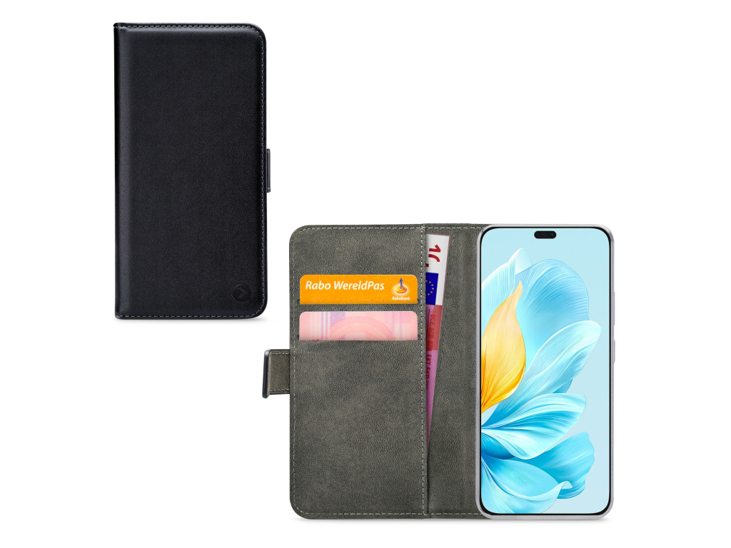 Mobilize Classic Gelly Wallet Book Case Honor 200 Lite Black