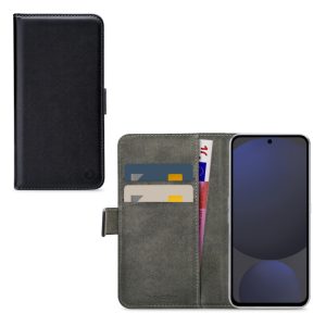 Mobilize Classic Gelly Wallet Book Case Samsung Galaxy S24 FE Black