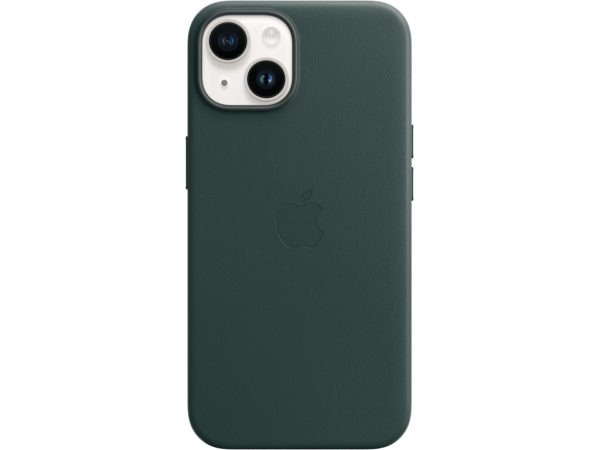 MPP53ZM/A Apple Leather Case with MagSafe iPhone 14 Forest Green