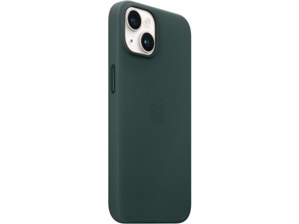 MPP53ZM/A Apple Leather Case with MagSafe iPhone 14 Forest Green