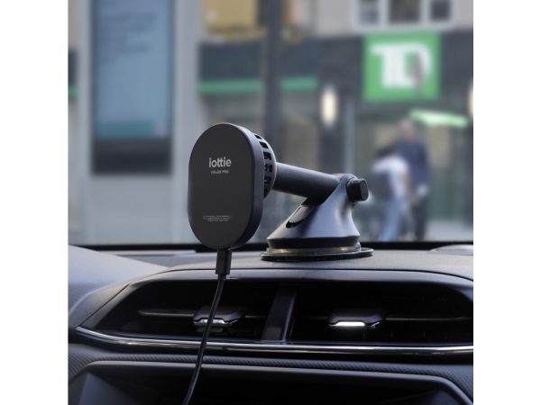 iOttie Velox Pro Wireless Dash/Windshield Mount Black