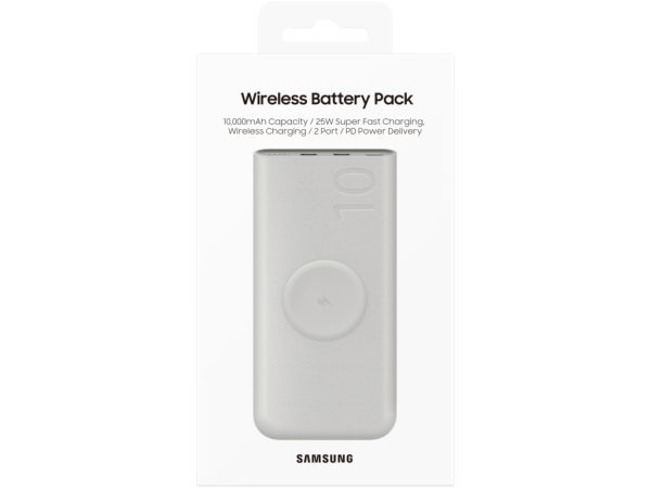 EB-U2510XUEGEU Samsung Wireless Battery Pack 10000 mAh 25W Beige