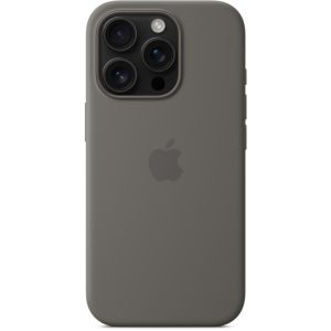 MYYL3ZM/A Apple Silicone Case with MagSafe iPhone 16 Pro Stone Grey