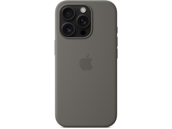 MYYL3ZM/A Apple Silicone Case with MagSafe iPhone 16 Pro Stone Grey