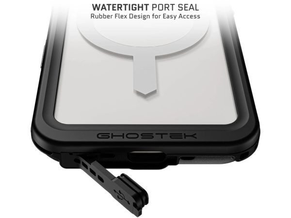 Ghostek Nautical Slim Waterproof MagSafe Case Apple iPhone 16 Clear