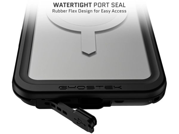 Ghostek Nautical Slim Waterproof MagSafe Case Apple iPhone 16 Pro Max Clear