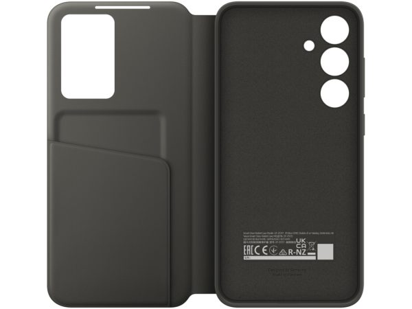 EF-ZS721CBEGWW Samsung Smart View Wallet Case Galaxy S24 FE 5G Black