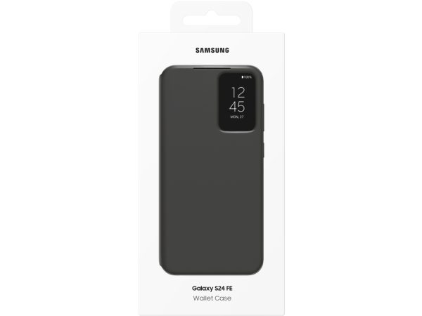 EF-ZS721CBEGWW Samsung Smart View Wallet Case Galaxy S24 FE 5G Black