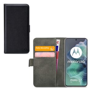 Mobilize Classic Gelly Wallet Book Case Motorola Moto G35 Black