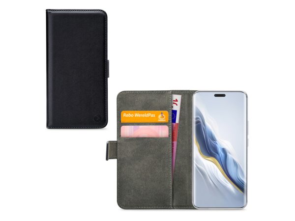 Mobilize Classic Gelly Wallet Book Case Honor Magic6 Pro Black