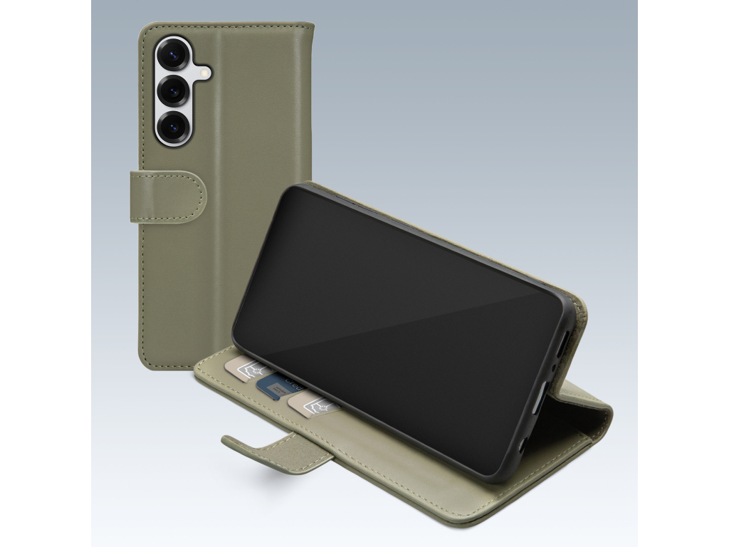 Mobilize Premium Gelly Wallet Book Case Samsung Galaxy S25+ 5G Green