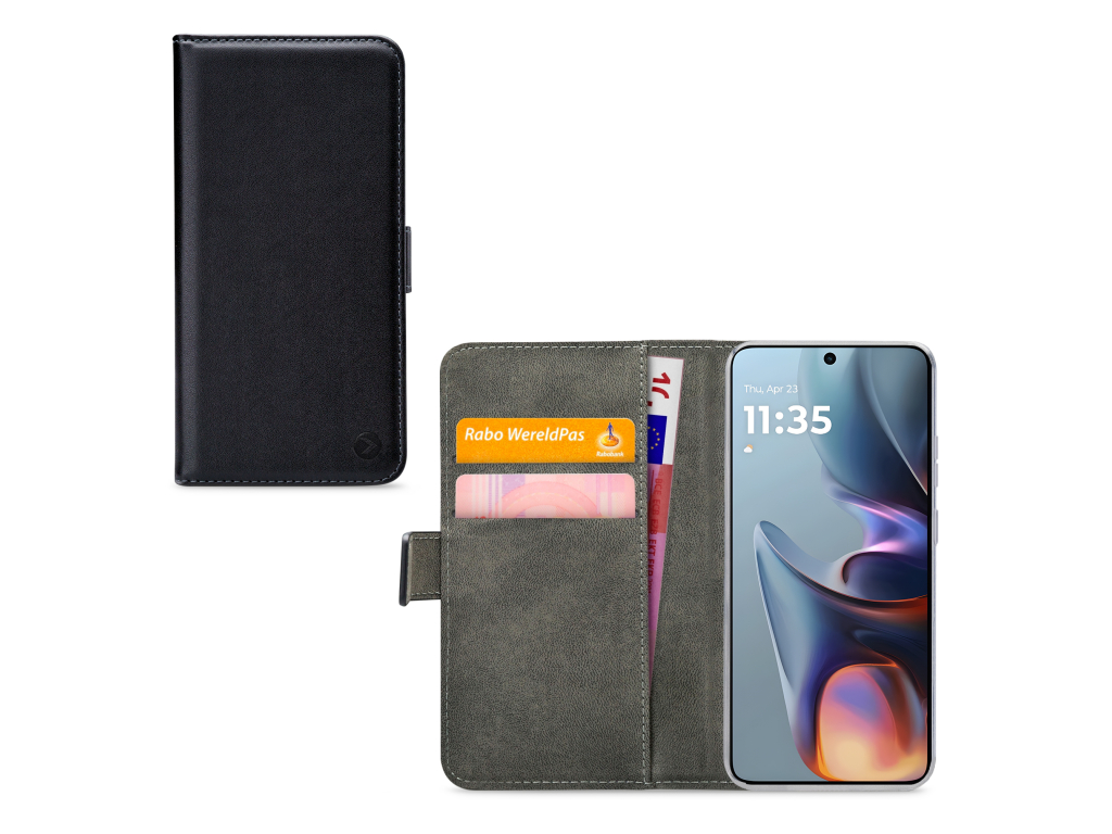 Mobilize Classic Gelly Wallet Book Case Motorola Moto E15/G05 Black